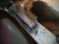 Forklift Clutch Housing Made Of Cast Iron Broke Off. Fabricate Broken Piece, Welded And Machined.